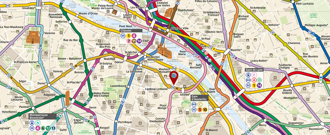 Au centre de Paris, au cœur du quartier latin